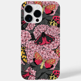 Coque Case-Mate iPhone Nappes phréatiques à hydrangée rose