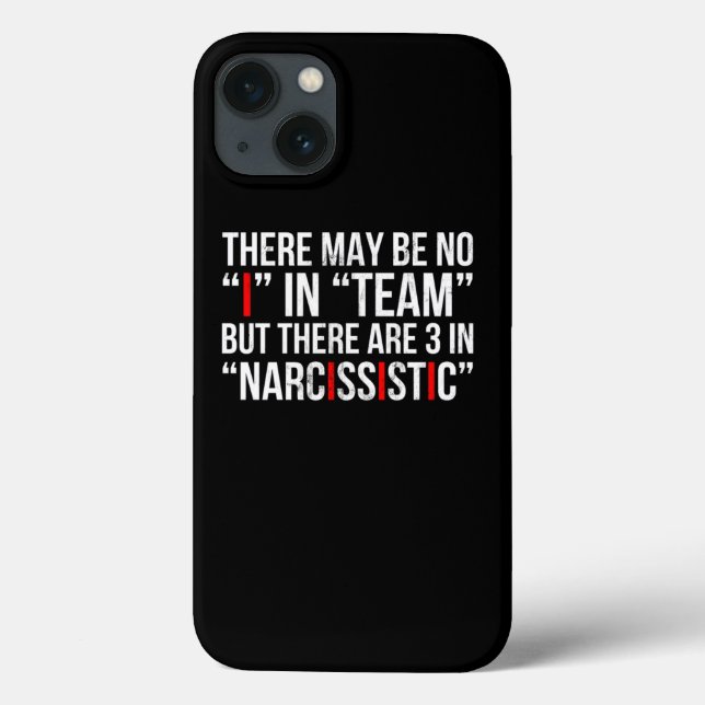 Coques Case-Mate iPhone Narcissist Personnalité Trouble Psychologie Imprim (Verso)