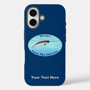 Coque Pour iPhone 16 Narwhal - Sauvez La Licorne