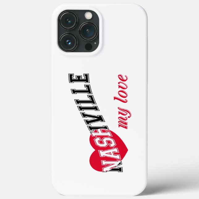 Coques Case-Mate iPhone Nashville mon amour (Verso)