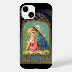Coque Case-Mate iPhone Nativité Marie tenant l'enfant Jésus