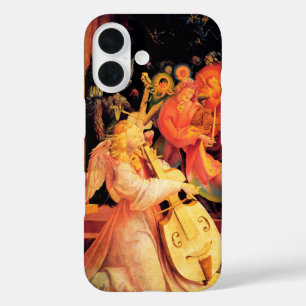 COQUE POUR iPhone 16 NATIVITÉ, MUSIQUE FABRIQUANT DES ANGES - MAGIE DE