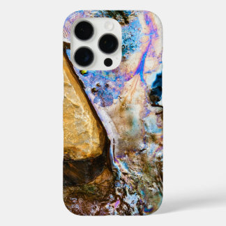 Coque iPhone 16 Pro nature abstraite eau morte
