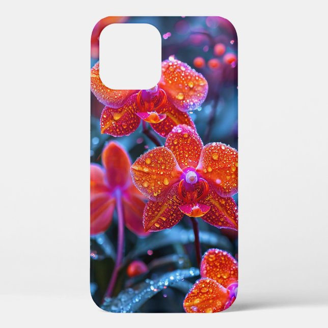 Coques Case-Mate iPhone Nature inspirée par la flore luxueuse des orchidée (Verso)
