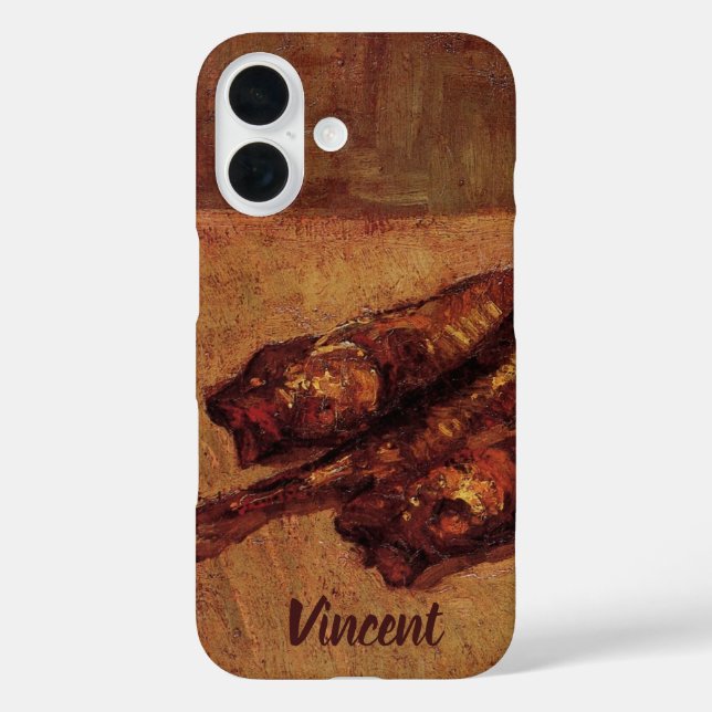Coques Case-Mate iPhone Nature morte Bloaters et ail par Vincent van Gogh (Verso)