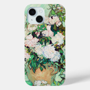Coque Case-Mate iPhone Nature morte Roses dans un vase par Vincent van Go
