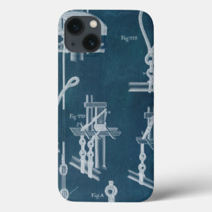 Coque Case-Mate iPhone Nautical Detail Blueprint IV