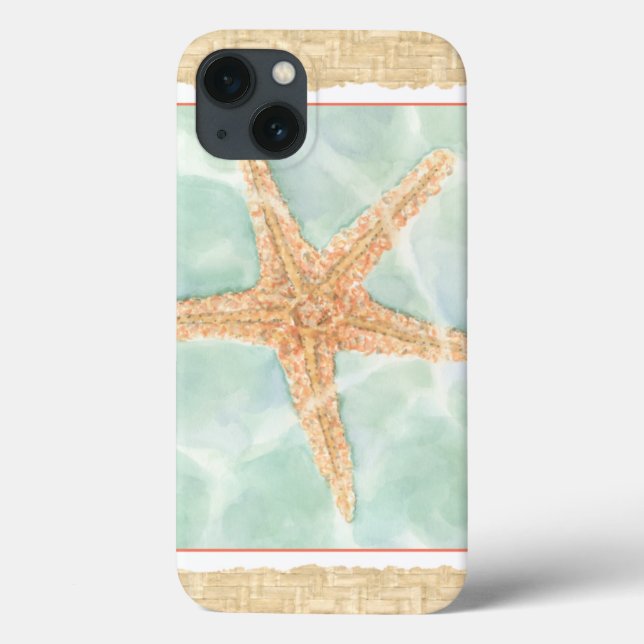 Coques Case-Mate iPhone Nautical Starfish in Water (Verso)