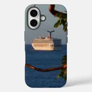 Coques iPhone 16 Naviguer au coucher du soleil I Vacances en croisi