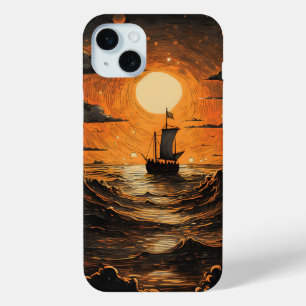 Coque Case-Mate iPhone Navire naviguant la nuit