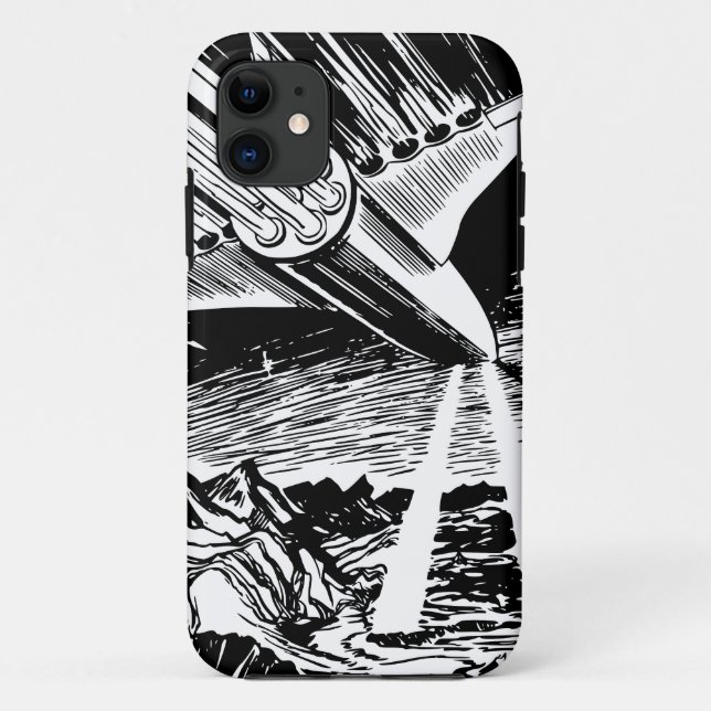 Coques Case-Mate iPhone Navire spatial (Dos)