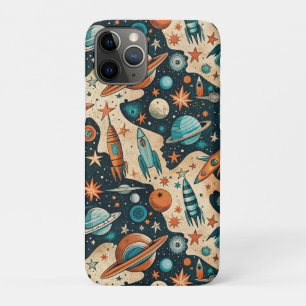 Case-Mate iPhone Case Navires-fusée vintages pour engins spatiaux Motif