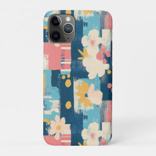 Case-Mate iPhone Case Navy Corail Turquoise Bloc de Couleurs Floral