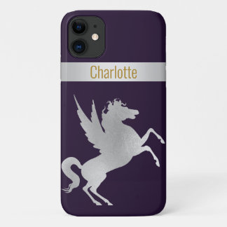 Case-Mate iPhone Case NAVY SILVER UNICORN IPHONE COVER personnalisable