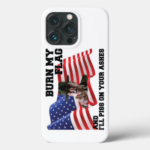 Case-Mate iPhone Case Ne brûle pas mon drapeau