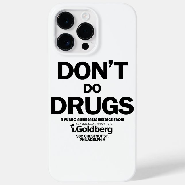 Coques Case-Mate iPhone Ne consomme pas de drogues comme vu sur Bernard Su (Verso)