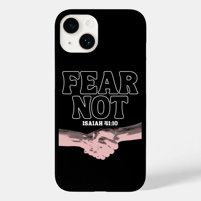 Coques Case-Mate iPhone Ne craignez pas - Ésaïe 41:10 (Verso)