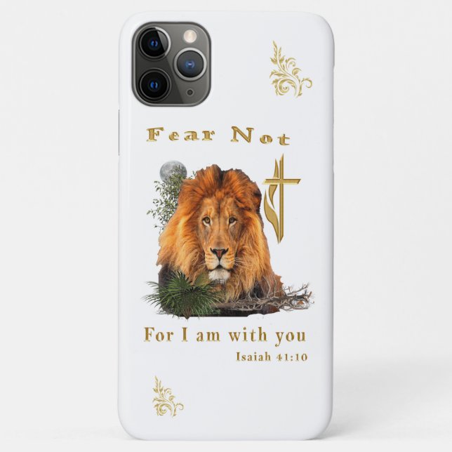 Coques Case-Mate iPhone Ne crains pas car je suis avec toi (Dos)