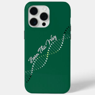 Coque Case-Mate iPhone Né de cette façon - Agender Pride ADN