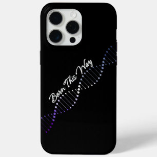 Coque Case-Mate iPhone Né de cette façon Bouton lesbienne - Bouton ADN de