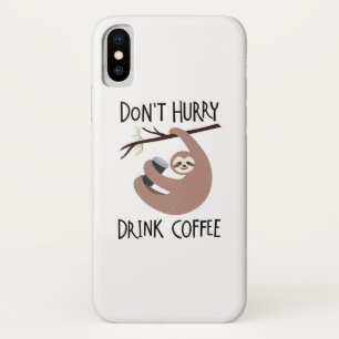 Case-Mate iPhone Case Ne dépêchez pas le café de boissons