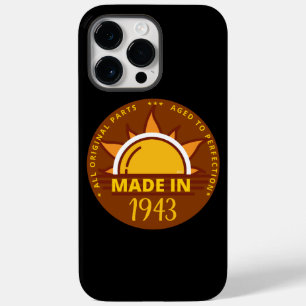 Coque Case-Mate iPhone NÉ EN 1943 drôle cadeau d'anniversaire