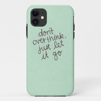 Coque Case-Mate Pour iPhone ne font pas l'overthink