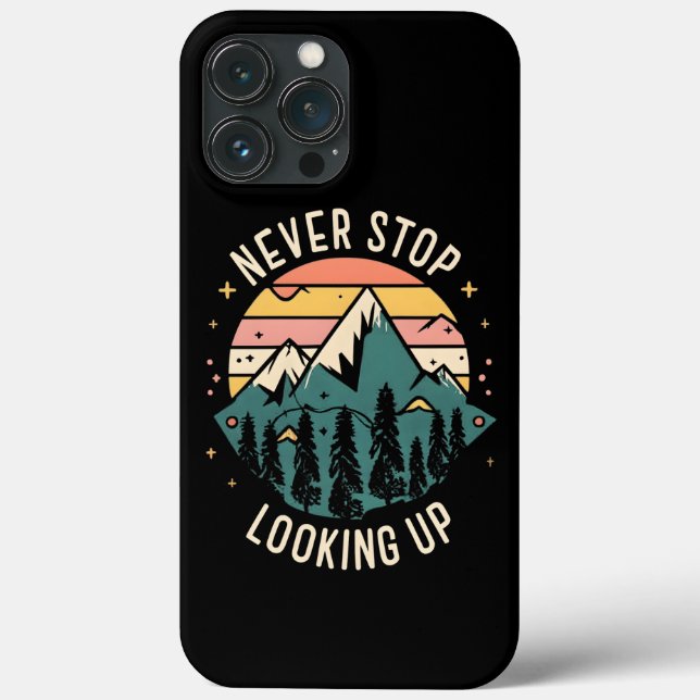 Coques Case-Mate iPhone Ne jamais cesser de regarder vers le haut - Inspir (Verso)