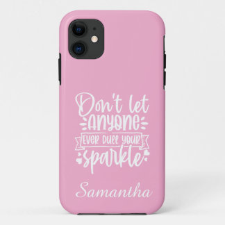 Case-Mate iPhone Case Ne laissez personne émousser votre éclat - Inspira