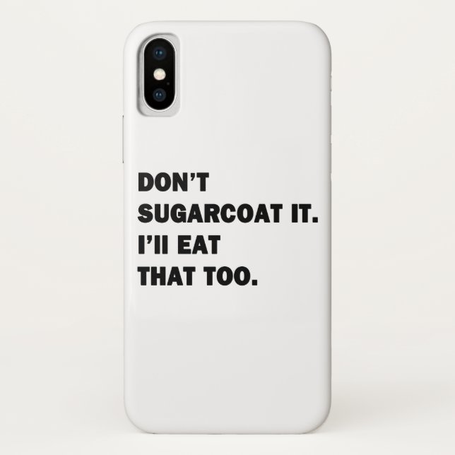 Coques Case-Mate iPhone Ne l'enjolivez pas. (Dos)