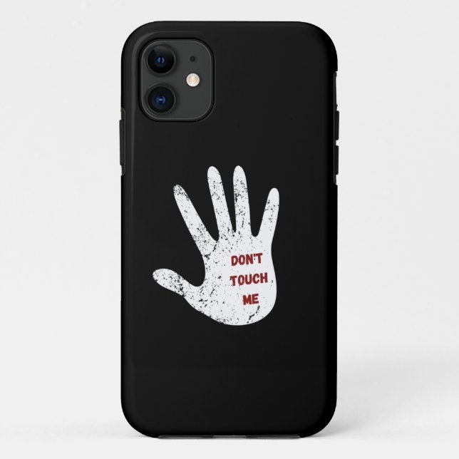 Coques Case-Mate iPhone Ne me touchez pas (Dos)