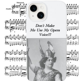 Coque Case-Mate iPhone Ne m'oblige pas à utiliser ma voix Opéra