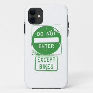 Coques Pour iPhone Ne pas entrer sauf les vélos