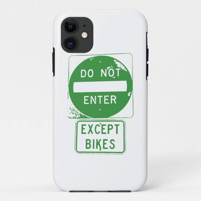 Coques Case-Mate iPhone Ne pas entrer sauf les vélos (Dos)