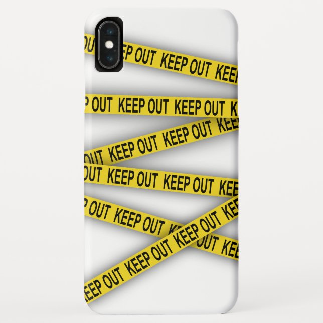 Coques Case-Mate iPhone Ne pas rester à l'écart ne pas traverser la bande  (Dos)