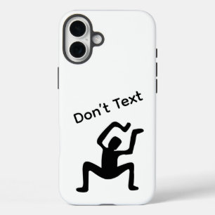 Coque Pour iPhone 16 Plus Ne pas texter