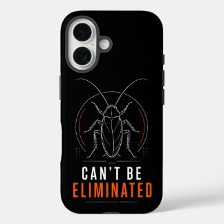 Coque Pour iPhone 16 Ne peut être éliminé Blatte minimale