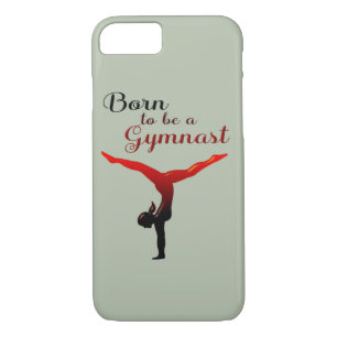Coque iPhone 8/7 Né pour être un Gymnaste