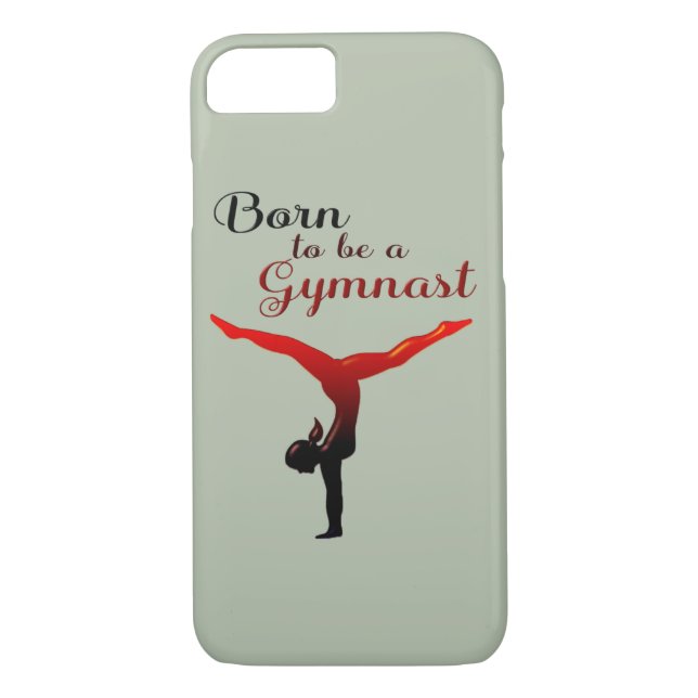 Coques Case-Mate iPhone Né pour être un Gymnaste (Dos)