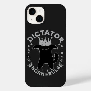Coque Case-Mate iPhone Né pour gouverner Conception drôle de chat