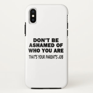 Case-Mate iPhone Case Ne sois pas gêné
