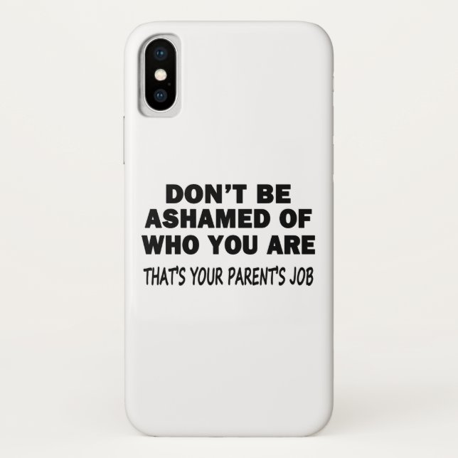 Coques Case-Mate iPhone Ne sois pas gêné (Dos)