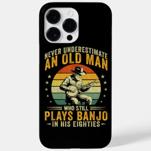 Coque Case-Mate iPhone Ne sous-estimez jamais un vieil homme qui joue du
