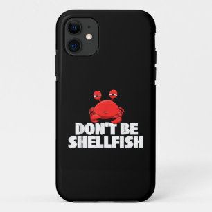 Case-Mate iPhone Case Ne soyez pas Coquillages Crustacés Crabe Amoureux