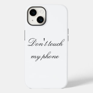 Coque Case-Mate iPhone Ne touche pas à mon téléphone