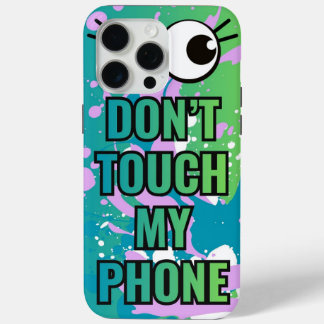 Coque Case-Mate iPhone Ne touchez pas à la housse/l'étui de mon téléphone