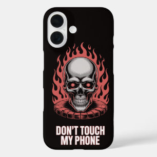 Coque Pour iPhone 16 Ne touchez pas à mon téléphone