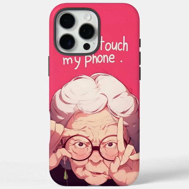 Coques Case-Mate iPhone Ne touchez pas à mon téléphone (Verso)