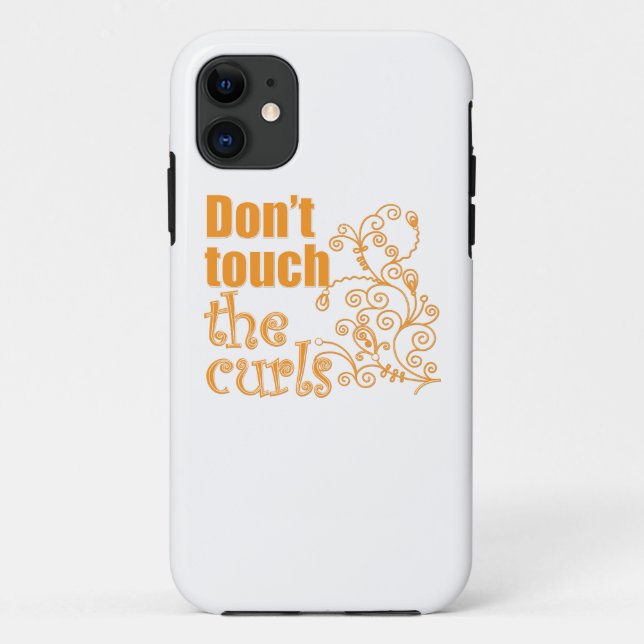 Coques Case-Mate iPhone Ne touchez pas aux boucles ! (Dos)