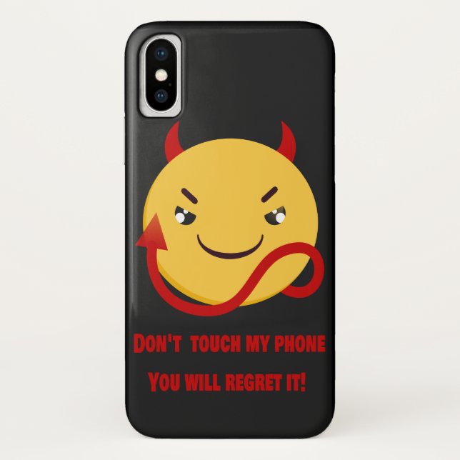 Coques Case-Mate iPhone Ne touchez pas Coque-Mate à peine iPhone X (Dos)
